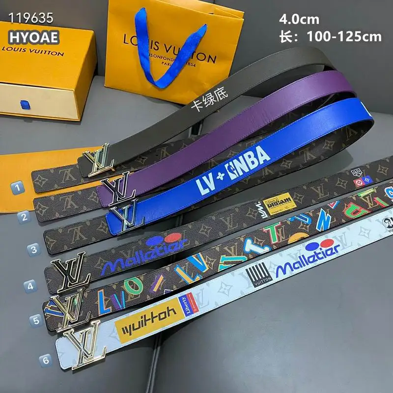 LV belt 40mmX95-125cm 8L03